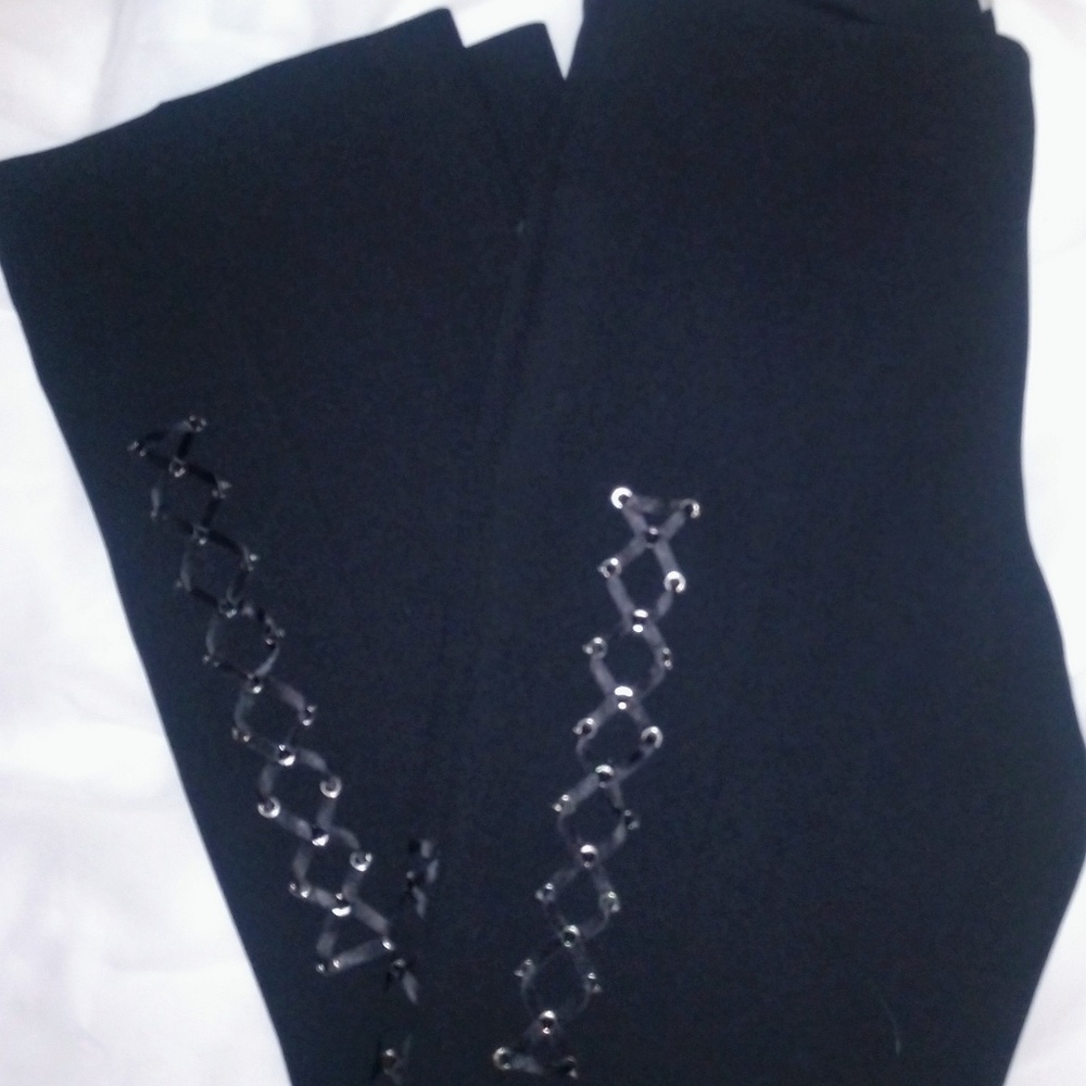 Vintage Alberto Makali pants with Ribbon Detail!